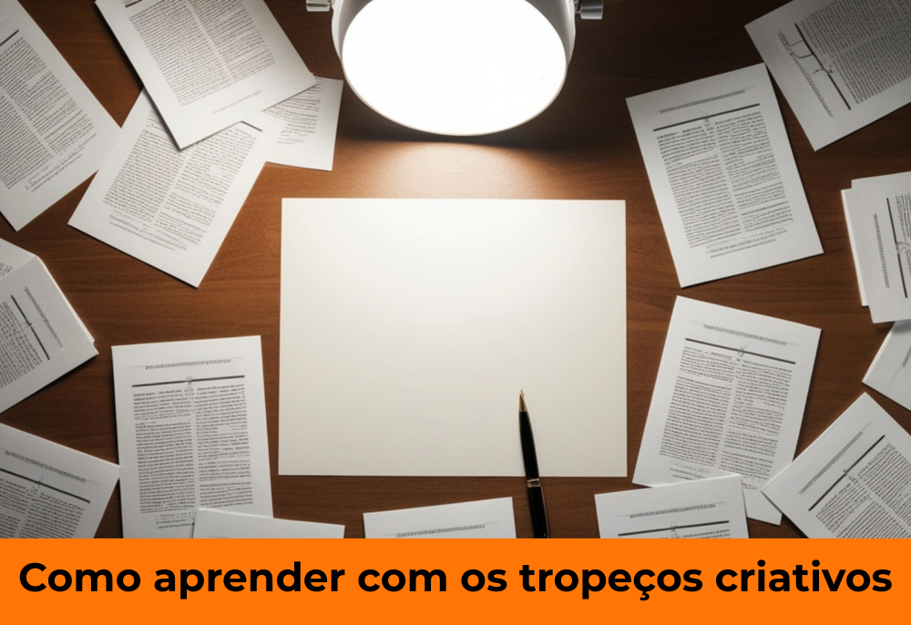 Como aprender com os tropeços criativos